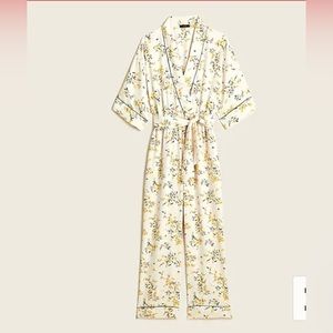 J Crew "re imagined eco luxe jumpsuit.